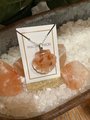 Himalayan Salt Shell Necklace - Healing & Protection Pendant - Unique Crystal Jewelry Gift